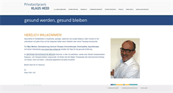 Desktop Screenshot of gesund-heid.de